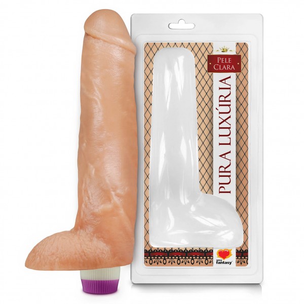 PROTÉSES -PÊNIS DE BORRACHA OU SILICONE COM VIBRADOR