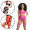Conjunto com Bojo e Cinta Liga em Renda Gabriela
