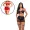 Conjunto em Tule e Renda com Saia e Ligas Malvada