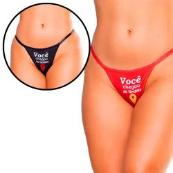 Calcinha Sexy Chegou ao Seu Destino com Regulagem Calcinha Sexy Chegou ao Seu Destino com Regulagem