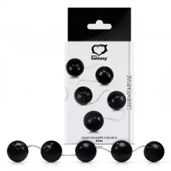 Colar Tailandês com 5 Bolas Tam G 3cm Colar Tailandês com 5 Bolas Tam G 3cm