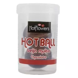 Hot Ball Beija Muito Chocolate - Hot Flowers 2 UN Hot Ball Beija Muito Chocolate - Hot Flowers 2 UN