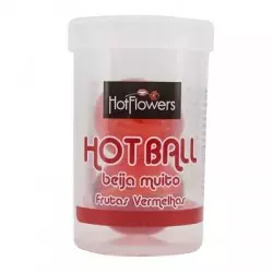 Hot Ball Beija Muito Frutas Vermelhas - Hot Flowers 2 UN Hot Ball Beija Muito Frutas Vermelhas - Hot Flowers 2 UN
