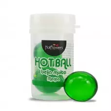 Hot Ball Beija Muito Menta Hot Flowers 2 UN Hot Ball Beija Muito Menta Hot Flowers 2 UN