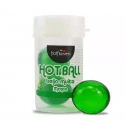 Hot Ball Beija Muito Menta - Hot Flowers 2 UN Hot Ball Beija Muito Menta - Hot Flowers 2 UN