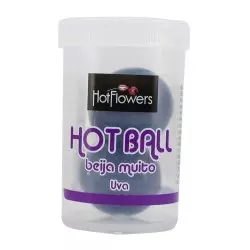 Hot Ball Beija Muito Uva - Hot Flowers 2 UN Hot Ball Beija Muito Uva - Hot Flowers 2 UN