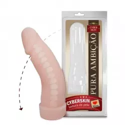 Pênis em Cyber Skin com Vértebras 16x4,5cm Pênis em Cyber Skin com Vértebras 16x4,5cm