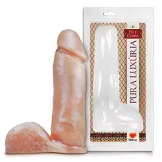 Pênis Realístico com Escroto - 20,5 X 4,7 CM Pênis Realístico com Escroto - 20,5 X 4,7 CM