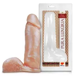 Pênis Realístico com Escroto - 20,5 X 4,7 CM Pênis Realístico com Escroto - 20,5 X 4,7 CM