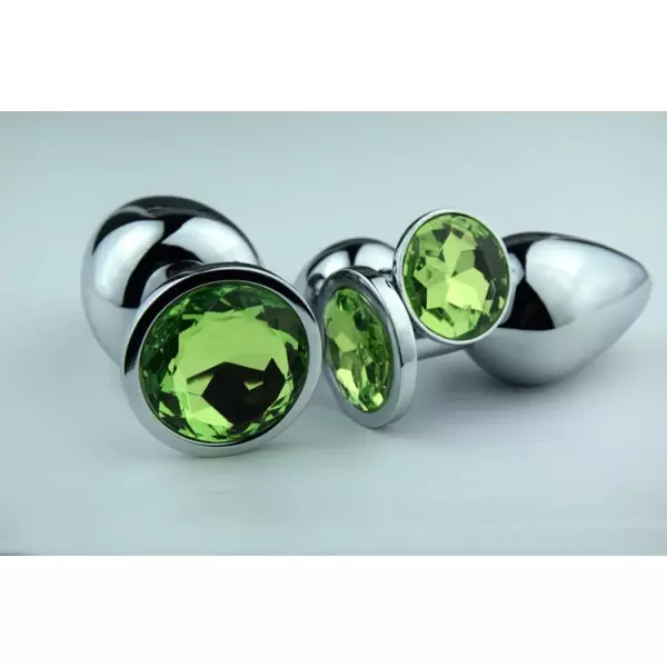 Plug Anal Joia P com Cristal Plug Anal Joia P com Cristal