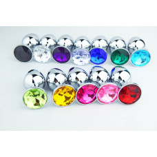 Plug Anal Joia P com Cristal