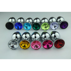 Plug Anal Joia P com Cristal
