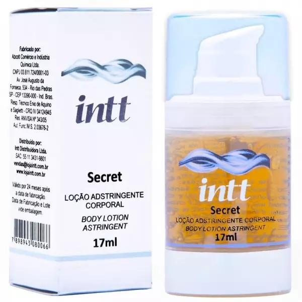 Adstringente Redutor do Canal Vaginal Secret - Intt Adstringente Redutor do Canal Vaginal Secret - Intt