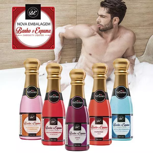 Banho de Espuma Hot Flowers Banho de Espuma Hot Flowers