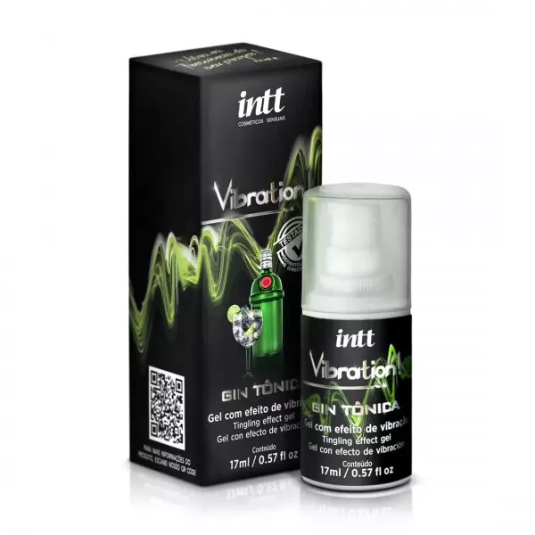 Vibration Power Gin Tônica - Excitante Extra Forte que Vibra Intt Cosméticos Vibration Power Gin Tônica - Excitante Extra Forte que Vibra Intt Cosméticos