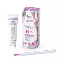 Vagisex Gel Lubrificante Hidratante Intravaginal com Aplicador Intt Cosméticos Vagisex Gel Lubrificante Hidratante Intravaginal com Aplicador Intt Cosméticos