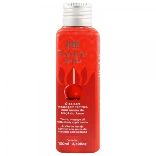 Tantric Apple Óleo para Massagem Tântrica Aroma Maçã do Amor Intt Cosméticos Tantric Apple Óleo para Massagem Tântrica Aroma Maçã do Amor Intt Cosméticos