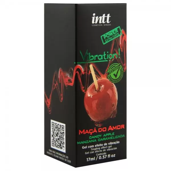 Vibration Power Maçã do Amor Excitante Extra Forte que Vibra Intt Cosméticos Vibration Power Maçã do Amor Excitante Extra Forte que Vibra Intt Cosméticos