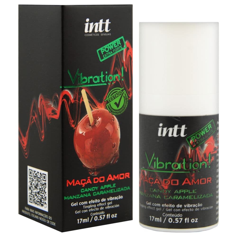 Vibration Power Maçã do Amor Excitante Extra Forte que Vibra Intt Cosméticos