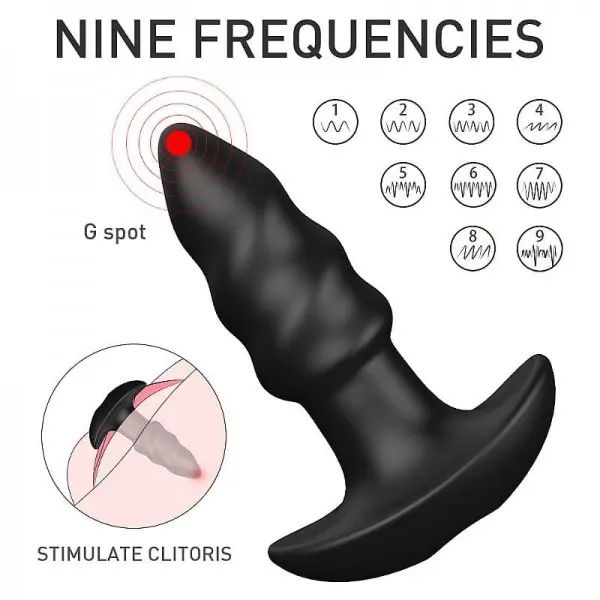 Plug Anal com Vibro Recarregável LoveArrow S-Hande
