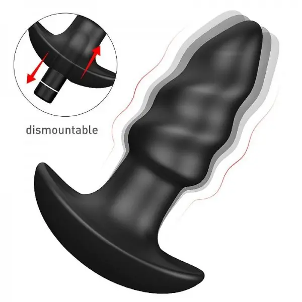 Plug Anal com Vibro Recarregável LoveArrow S-Hande
