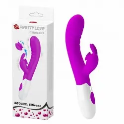 Vibrador de Ponto G e Clitóris Cerberus Pretty Love Vibrador de Ponto G e Clitóris Cerberus Pretty Love