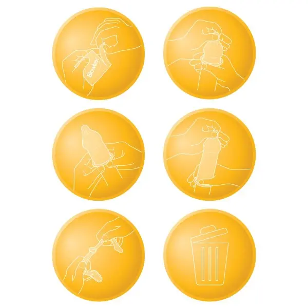 Preservativo Blowtex Action com 3 Unidades Preservativo Blowtex Action com 3 Unidades