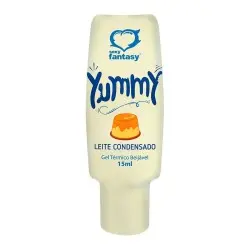 Gel Térmico Beijável Yummy Leite Condensado Sexy Fantasy 15g Gel Térmico Beijável Yummy Leite Condensado Sexy Fantasy 15g