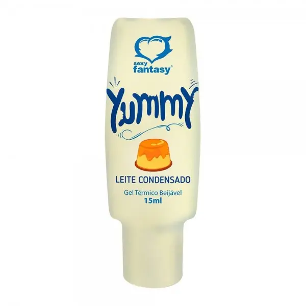 Gel Térmico Beijável Yummy Leite Condensado Sexy Fantasy 15g