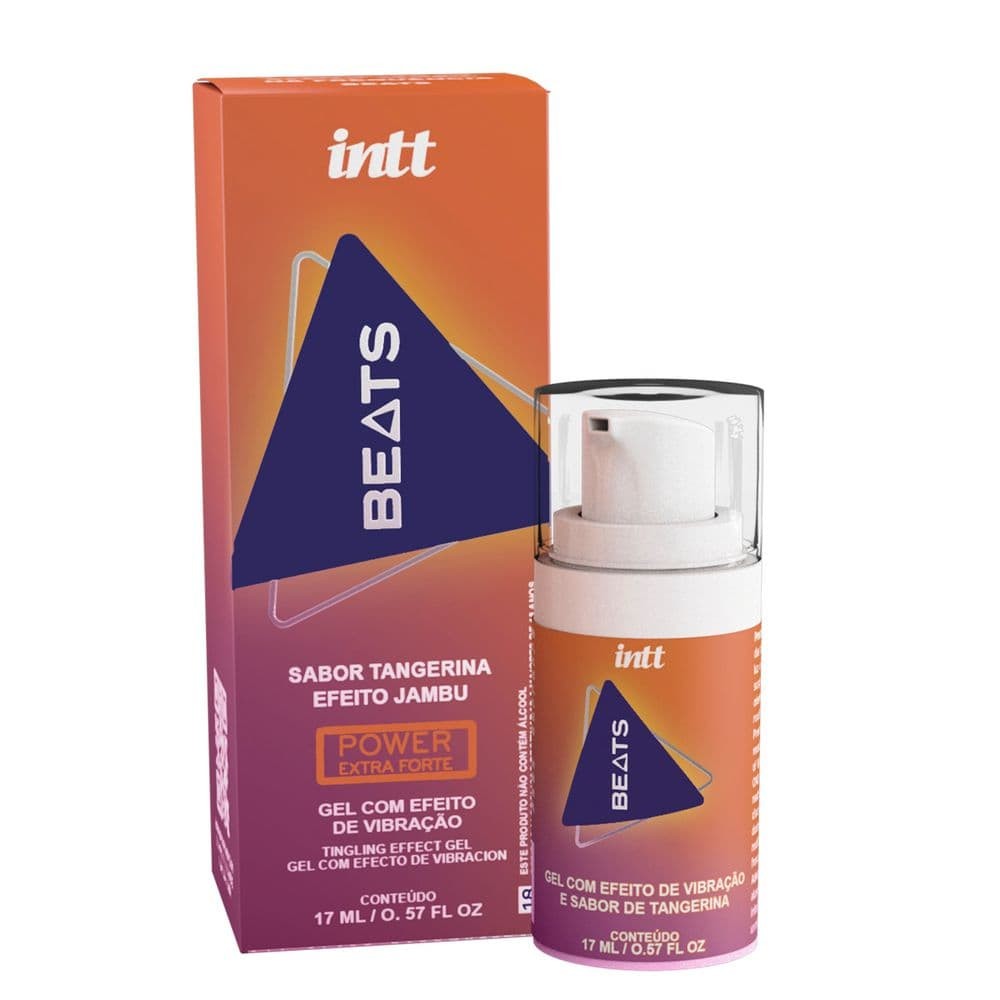 Intt Beats Lubrificante com Jambu Extra Forte Intt Cosméticos