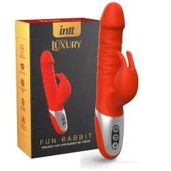 Fun Rabbit Vibrador Vai e Vem Recarregável com Estimulador de Clitóris Fun Rabbit Vibrador Vai e Vem Recarregável com Estimulador de Clitóris