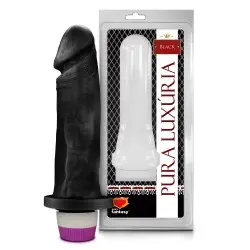 Pênis de Borracha Realístico com Vibrador 18x4,5 cm Pênis de Borracha Realístico com Vibrador 18x4,5 cm