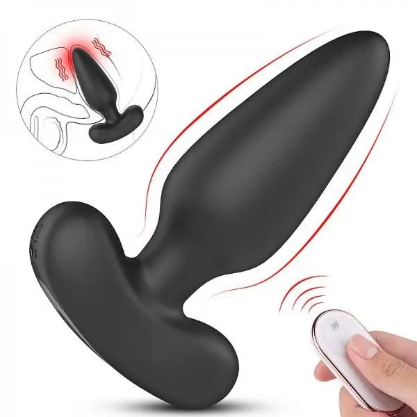 Plug Anal com Vibrador e Controle Remoto Albert RCT S-Hande Plug Anal com Vibrador e Controle Remoto Albert RCT S-Hande
