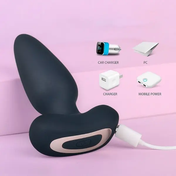 Plug Anal com Vibrador e Controle Remoto Albert RCT S-Hande Plug Anal com Vibrador e Controle Remoto Albert RCT S-Hande