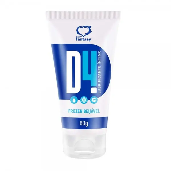 Lubrificante Íntimo Beijável Frozen D4 Sexy Fantasy 60g