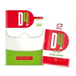 Lubrificante Íntimo Beijável Morango D4 Sexy Fantasy Sachê 5g Lubrificante Íntimo Beijável Morango D4 Sexy Fantasy Sachê 5g