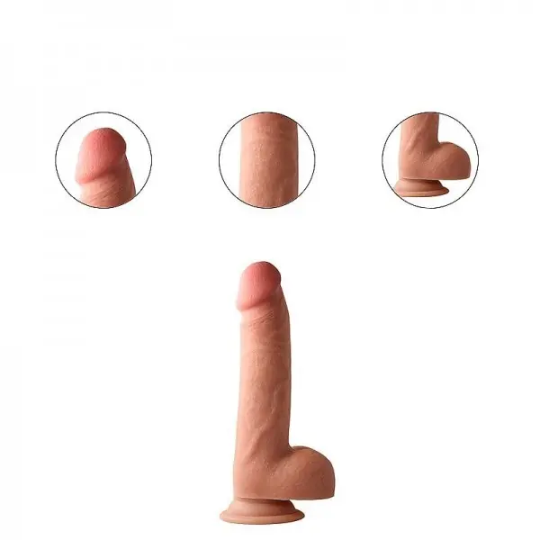 Prótese Realística com Vértebra e Cinta 20x4,0cm Prótese Realística com Vértebra e Cinta 20x4,0cm