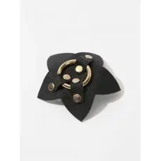 Nipple com Argolas de Metal Douradas