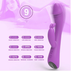 Vibrador de Ponto G e Clitóris Baby Bunny S-Hande
