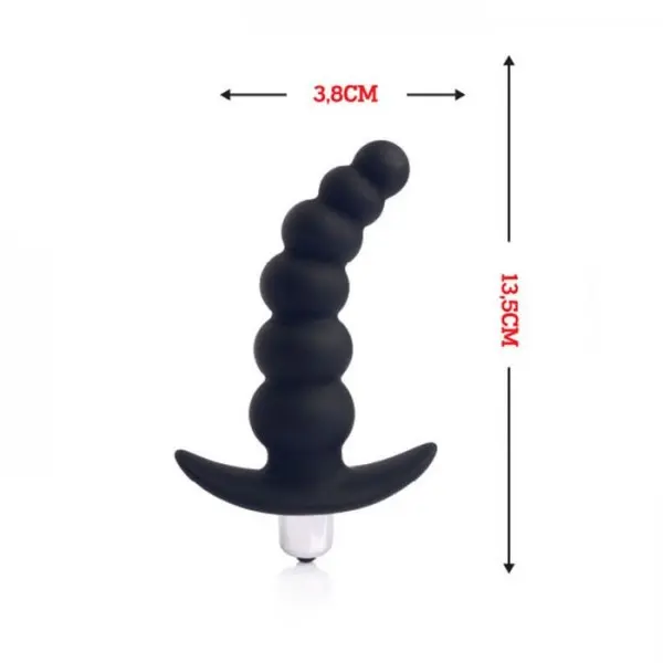 Plug Anal Curvado e Escalonado Beads DOM H4 Plug Anal Curvado e Escalonado Beads DOM H4