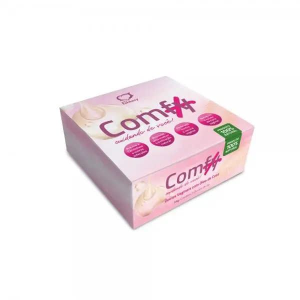 Confy  Óvulos Vaginais com Óleo De Coco  Sexy Fantasy