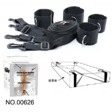 Kit Bondage BDSM de Amarras para Colchão