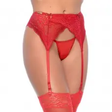 Cinta Liga em Renda Floral Cinta Liga em Renda Floral