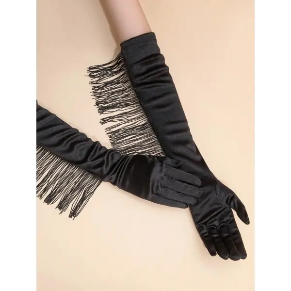 Luvas 3/4 com Franjas
