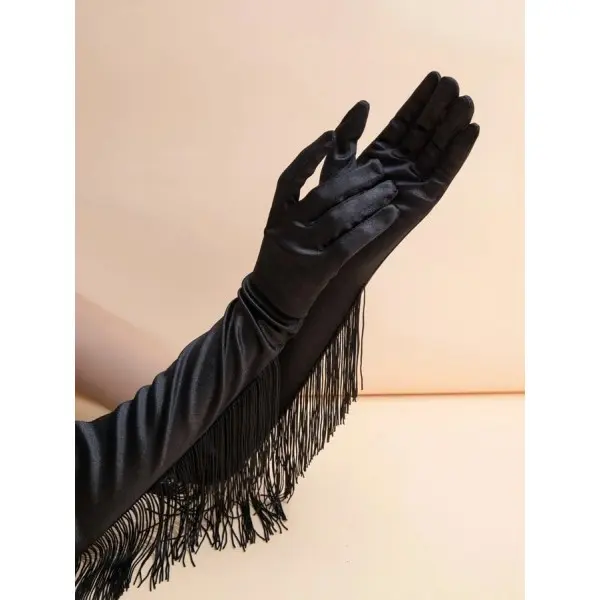 Luvas 3/4 com Franjas