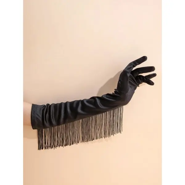 Luvas 3/4 com Franjas