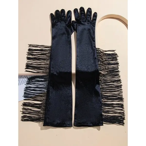 Luvas 3/4 com Franjas