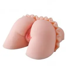 Masturbador Masculino em Formato de Bunda com Ânus e Vagina Masturbador Masculino em Formato de Bunda com Ânus e Vagina