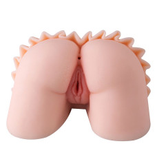 Masturbador Masculino em Formato de Bunda com Ânus e Vagina Masturbador Masculino em Formato de Bunda com Ânus e Vagina