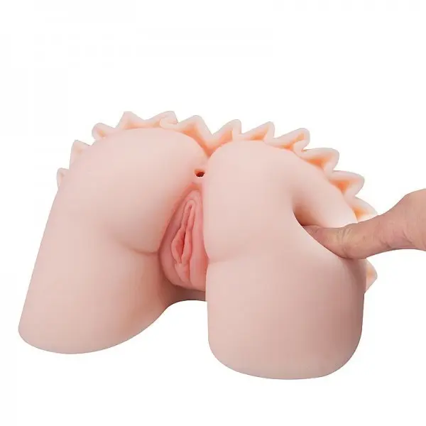 Masturbador Masculino em Formato de Bunda com Ânus e Vagina Masturbador Masculino em Formato de Bunda com Ânus e Vagina